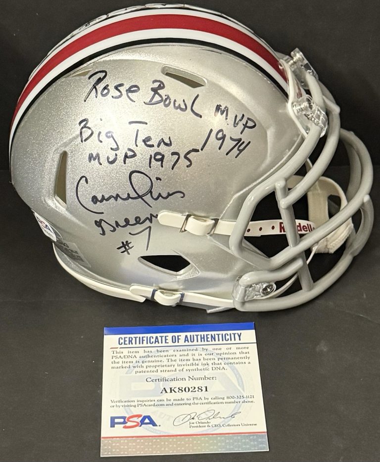 Cornelius Greene Signed Autographed Ohio State Buckeyes Mini Helmet PSA/DNA