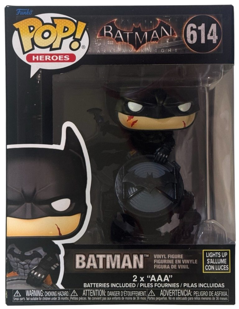 Funko Pop! Premium SFX Batman Arkham Knight Bat Signal #614 Lights Up Figure