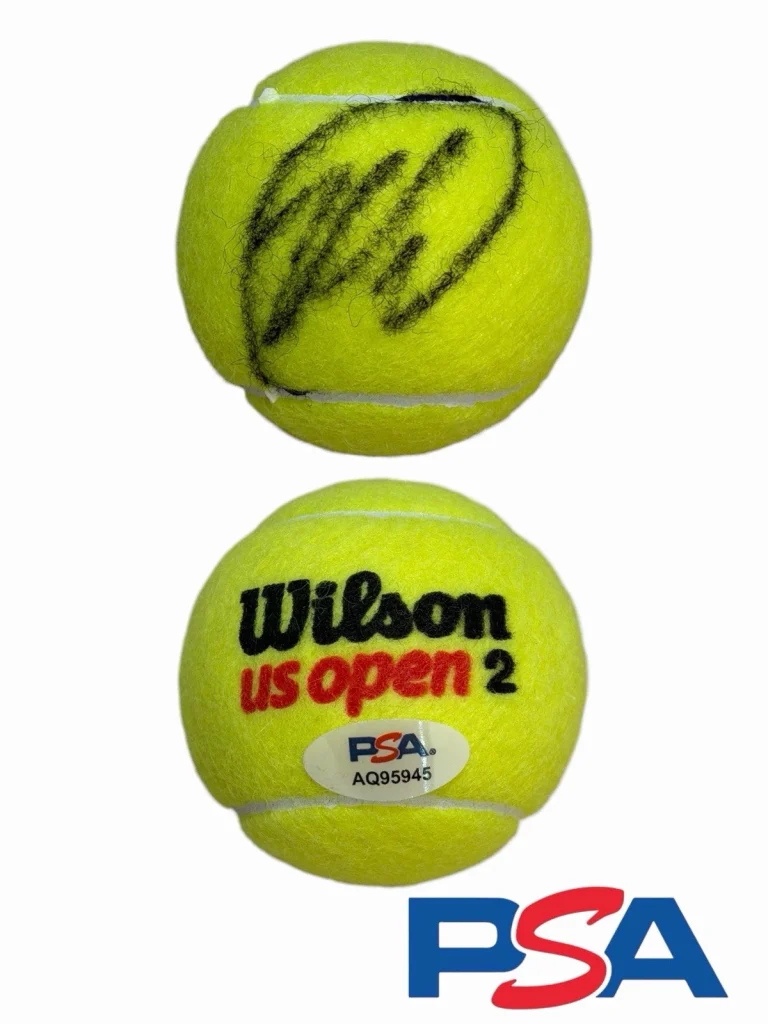 Karen Khachanov Signed Official Wilson US OPEN Tennis Ball PSA AUTO ATP TOUR