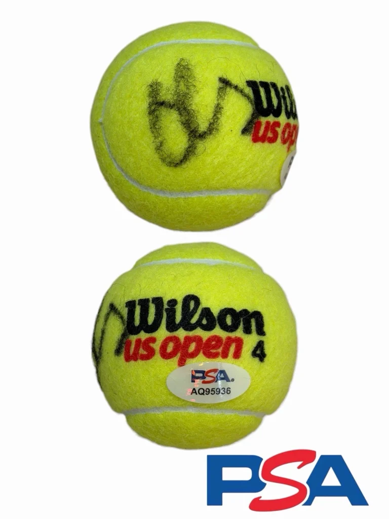 Iva Jovic Signed Official Wilson US OPEN Tennis Ball PSA/DNA AUTO WTA TOUR