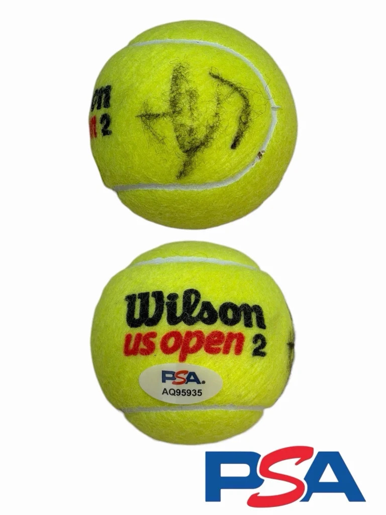 Iva Jovic Signed Official Wilson US OPEN Tennis Ball PSA/DNA AUTO WTA TOUR