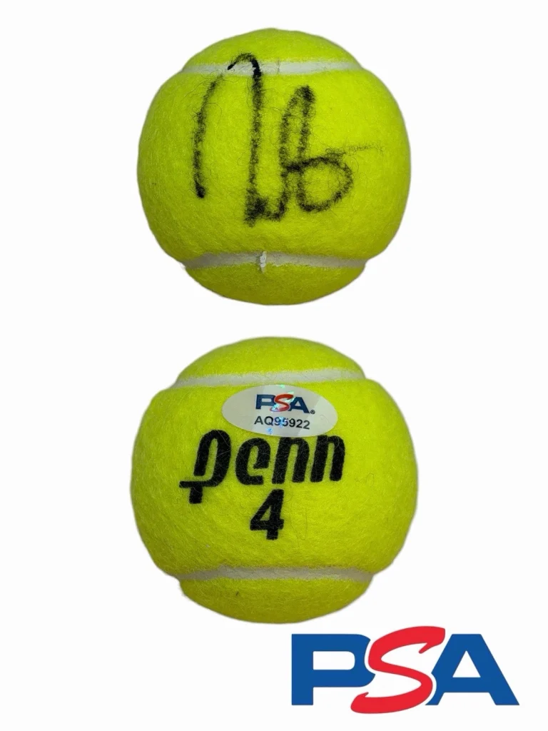 Linda Noskova Signed Penn Tennis Ball PSA/DNA AUTO 2026 Wimbledon Champion