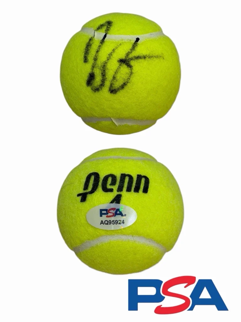 Linda Noskova Signed Penn Tennis Ball PSA/DNA AUTO 2026 Wimbledon Champion