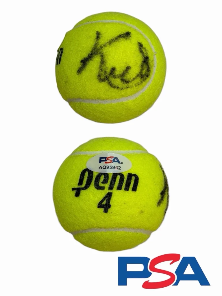 Marta Kostyuk Signed Penn Tennis Ball PSA AUTO WTA TOUR Wimbledon US Open AO RG