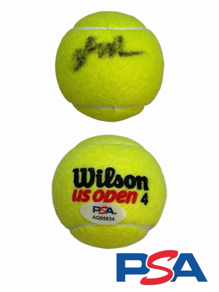 Daniil Medvedev Signed Wilson 2021 US OPEN CHAMPION Tennis Ball PSA AUTO ATP
