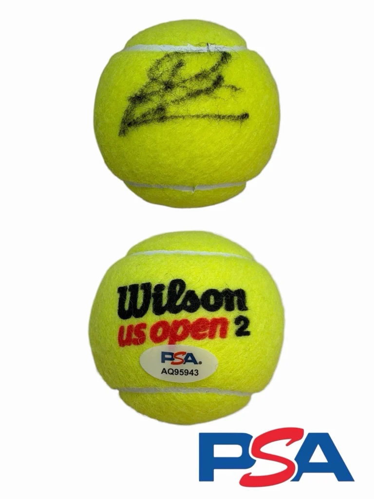 Alex De Minaur Signed Official Wilson US OPEN Tennis Ball PSA/DNA AUTO ATP TOUR
