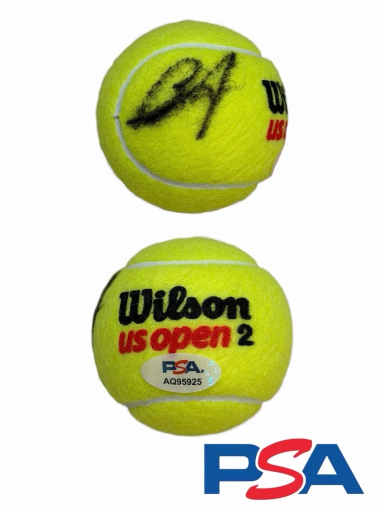 Alexander Blockx Signed Official Wilson US OPEN Tennis Ball PSA AUTO ATP TOUR