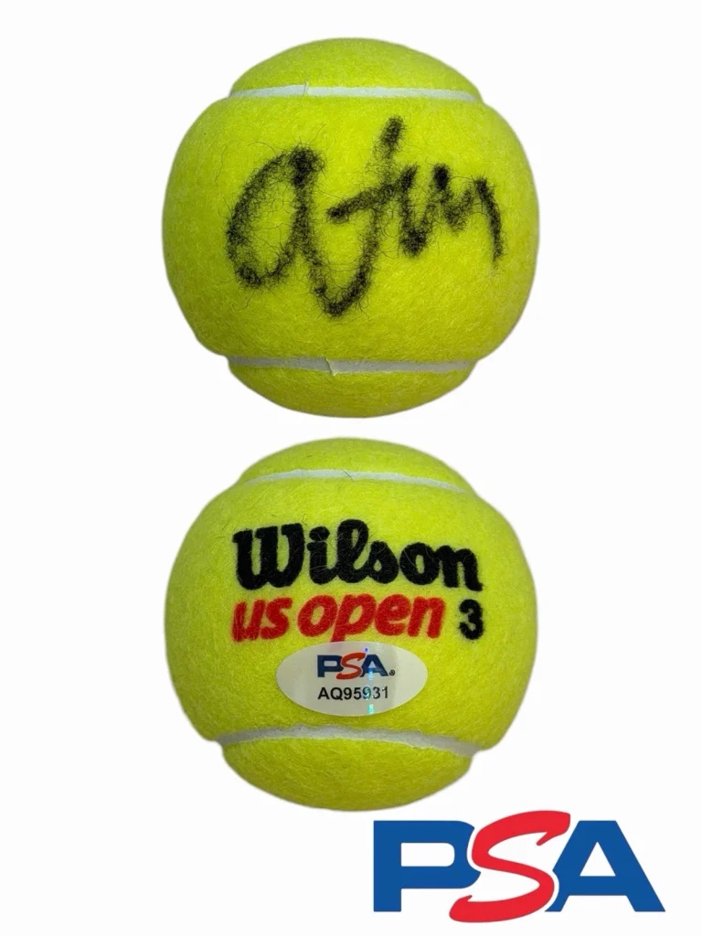 Alex Michelsen Signed Official Wilson US OPEN Tennis Ball PSA AUTO ATP TOUR