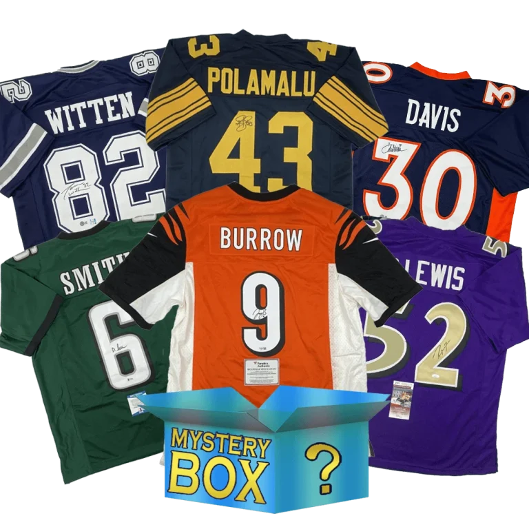 Autographed/Signed DIAMOND Series 2 Jersey Mystery Box PSA JSA BAS COA