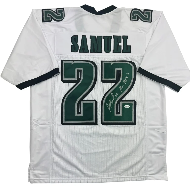 Autographed/Signed Asante Samuel Sr. 