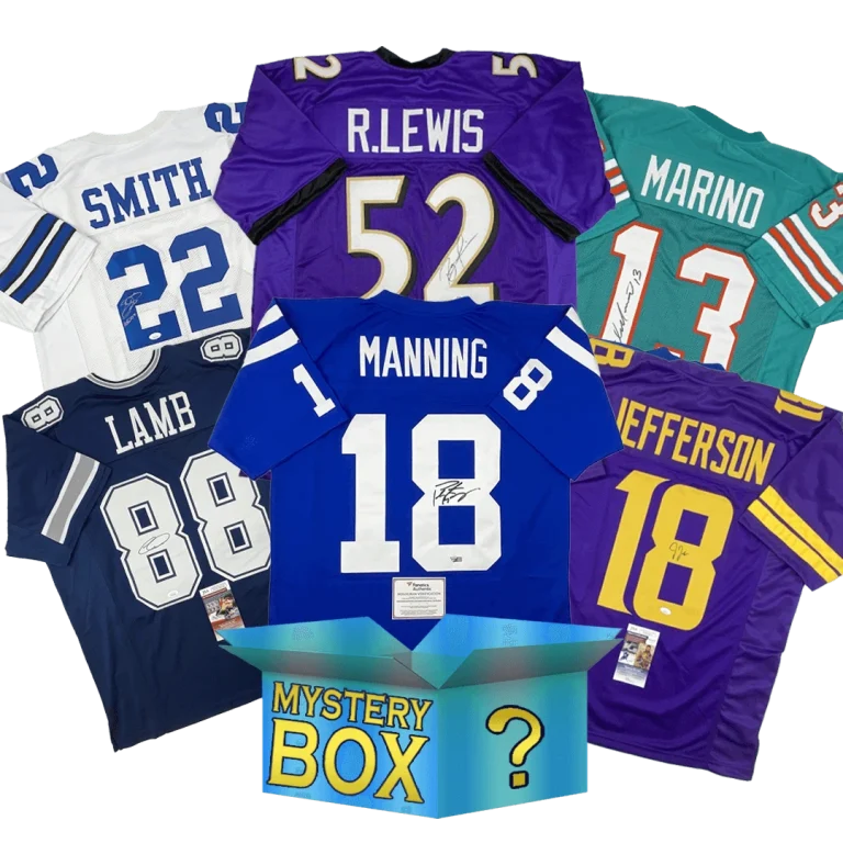 Autographed/Signed DIAMOND Series 3 Jersey Mystery Box PSA JSA BAS COA