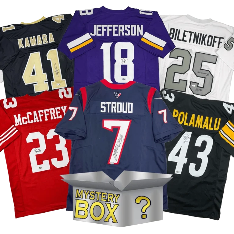 Autographed/Signed SILVER Series 3 Jersey Mystery Box PSA JSA BAS COA