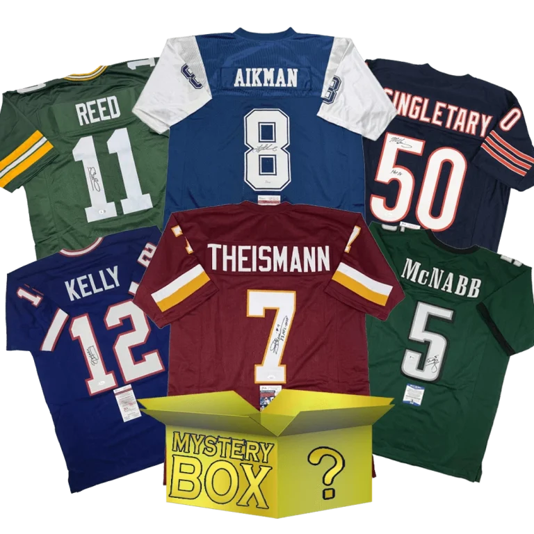 Autographed/Signed GOLD Series 2 Jersey Mystery Box PSA JSA BAS COA