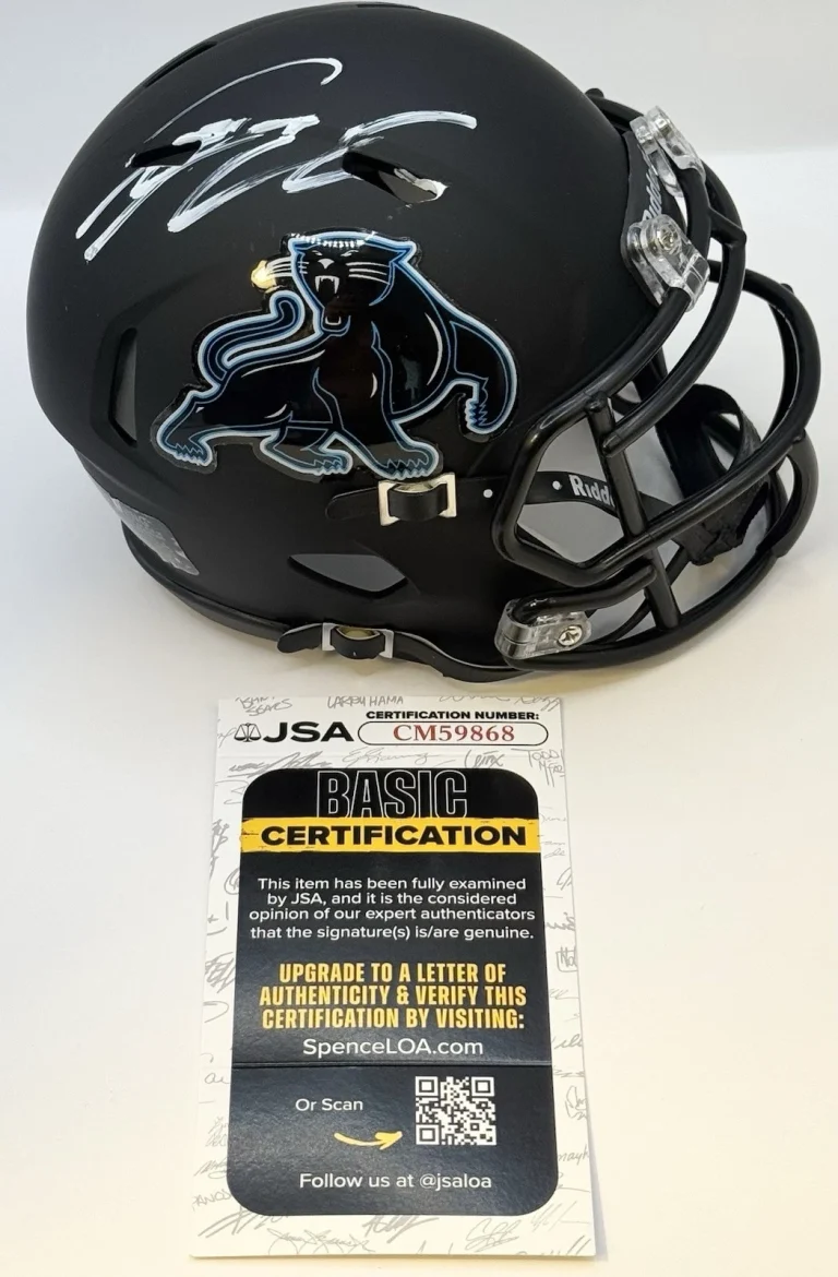 Greg Olsen Signed Autographed Carolina Panthers Mini Helmet PSA/DNA COA