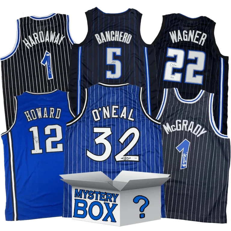 Autographed/Signed Orlando Jersey Mystery Box PSA JSA or Beckett COA
