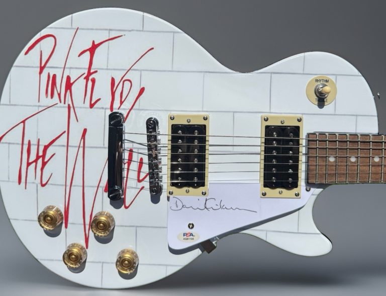 David Gilmour Signed Pink Floyd 