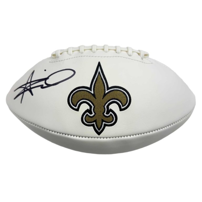 Autographed/Signed Alvin Kamara New Orleans Saints FS Beckett BAS COA