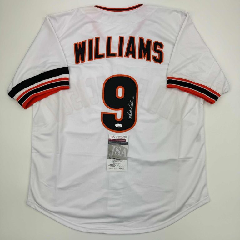 Autographed/Signed Matt Williams San Francisco White Jersey JSA COA