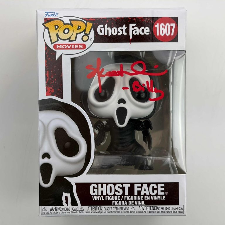 Autographed/Signed Skeet Ulrich Billy Ghostface Scream Funko #1607 JSA COA