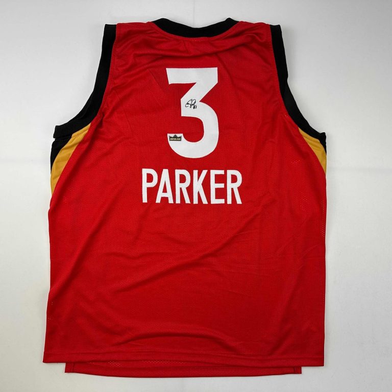 Facsimile Autographed Candace Parker Las Vegas Red Jersey Size Men's XL