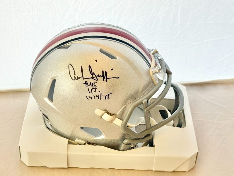 Archie Griffin signed Ohio State Buckeyes mini helmet W/ Inscription GT COA