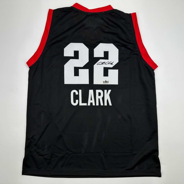 Facsimile Autographed Caitlin Clark 2024 1st All-Star Game Black Jersey XL