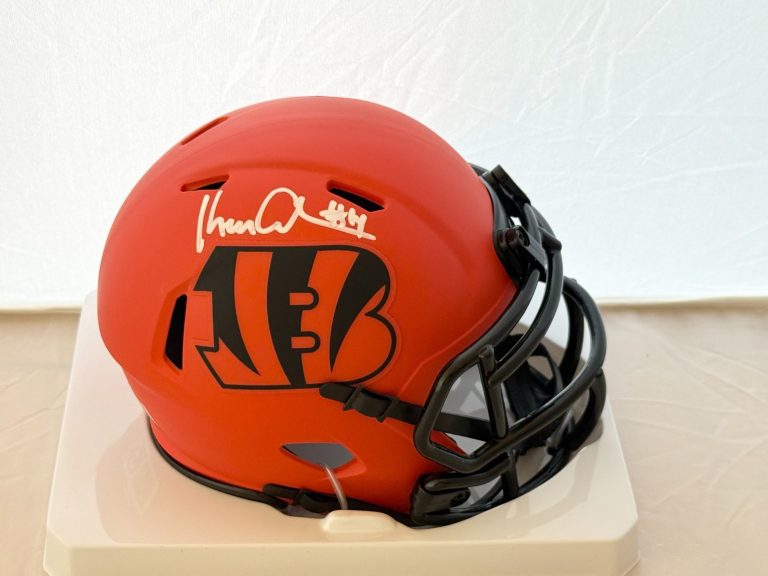 Ken Anderson signed Cincinnati Bengals Rave mini helmet autographed GT COA