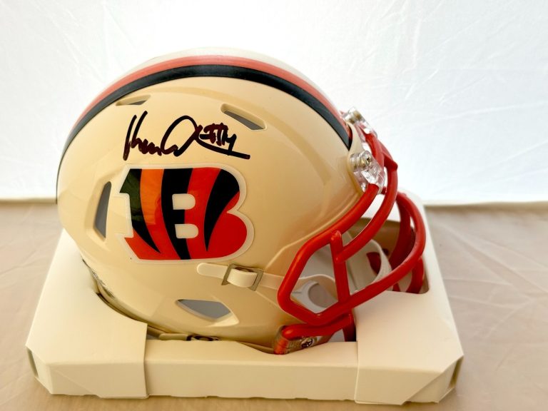 Ken Anderson signed Cincinnati Bengals Retro mini helmet autographed GT COA
