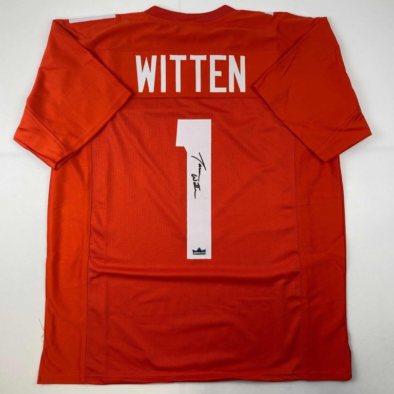 Facsimile Autographed Jason Witten Tennessee Reprint Laser Jersey Men's XL