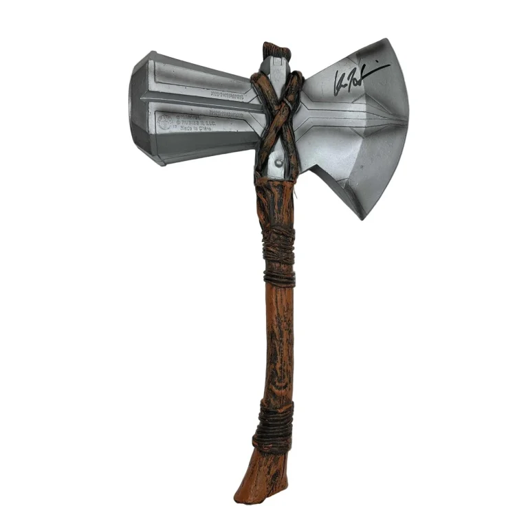 Autographed/Signed Chris Hemsworth Thor Stormbreaker 18