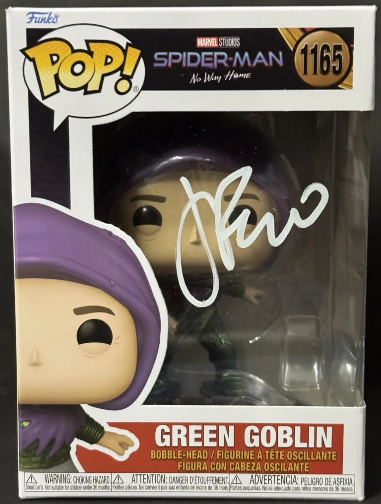 James Franco Signed Autographed Spider-Man Green Goblin Funko Pop BAS Beckett