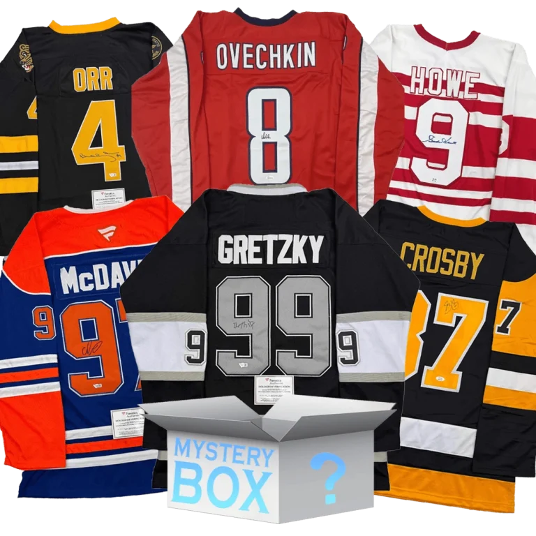 Random Autographed/Signed Jersey Mystery Box with PSA JSA or Beckett COA