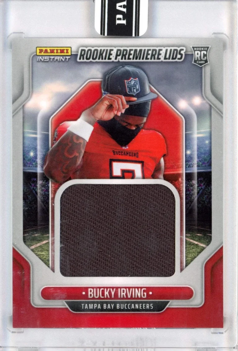 2024 Panini Instant Bucky Irving #RPL9 Rookie Premiere Lids /10 RC Football Card