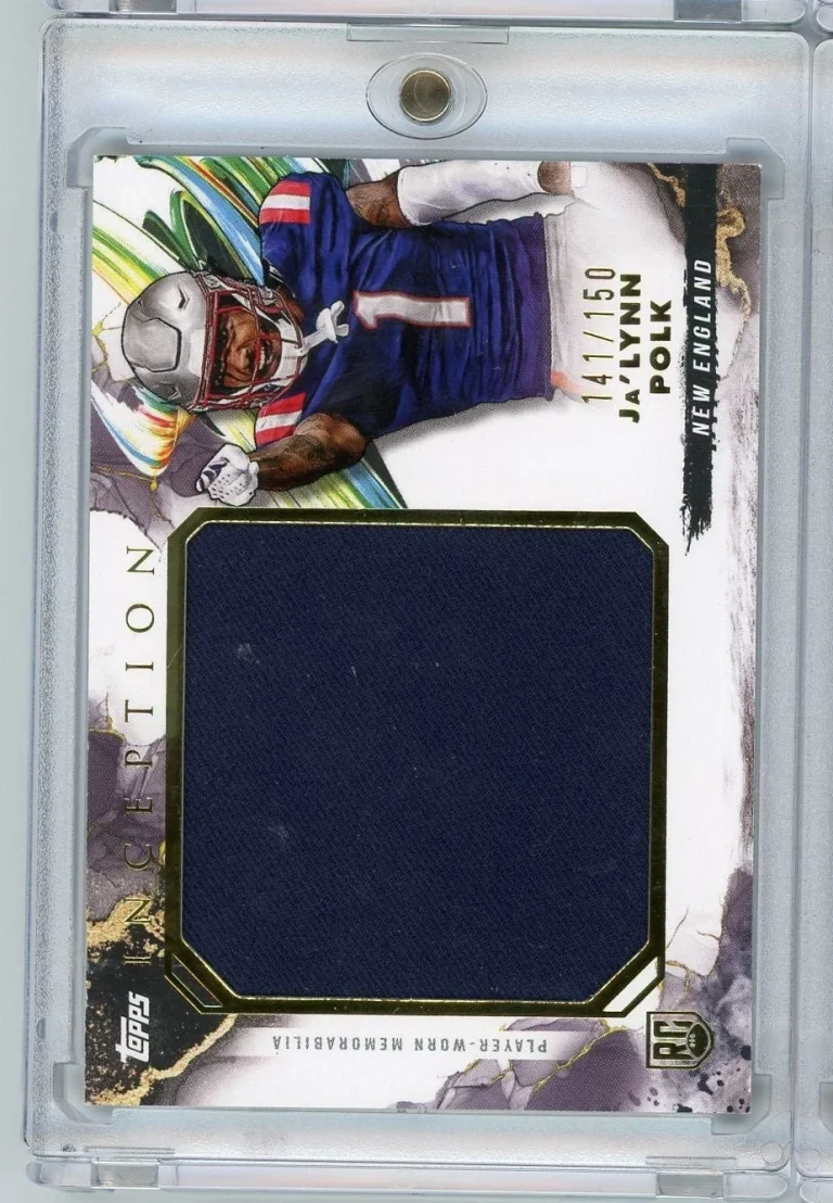 2024 Topps Inception Ja'Lynn Polk #RJR-JP /150 Jumbo Relic Rookie Card