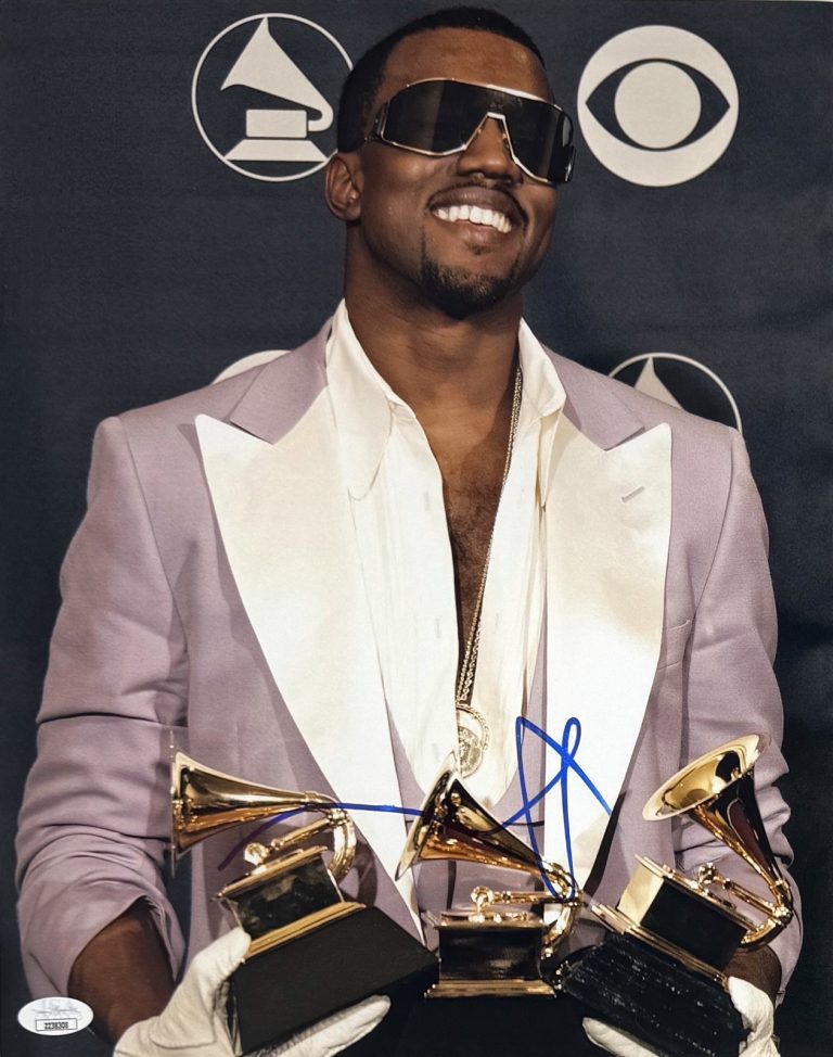 Kanye West Signed Autograph 11x14 Photo Ye College Dropout Grammy Winner JSA COA