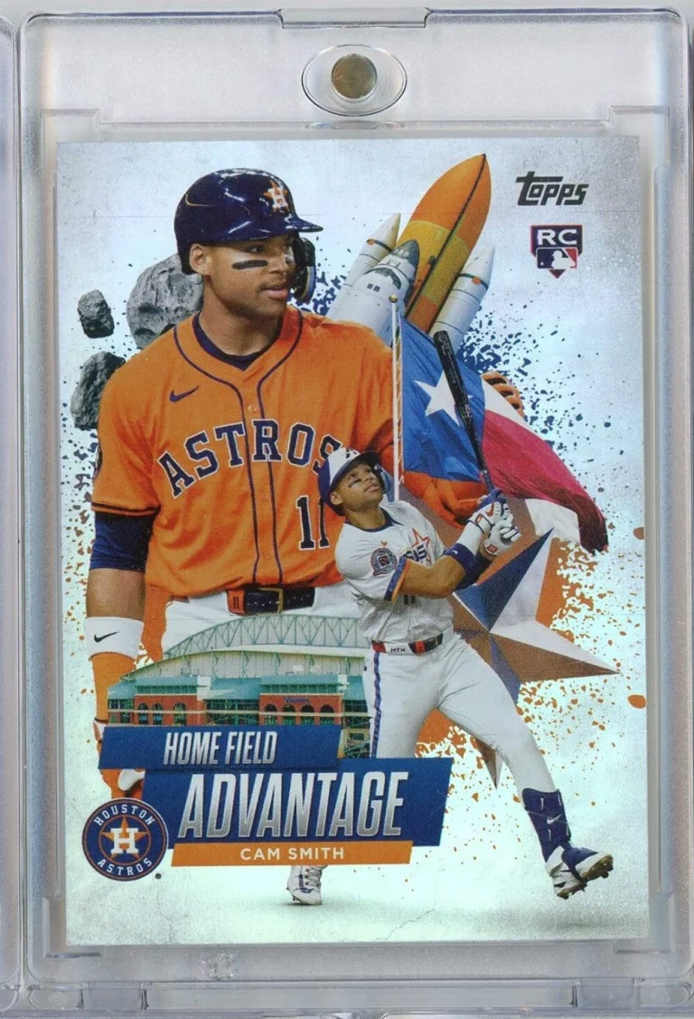2025 Topps Cam Smith #HA42 Home Field Advantage Houston Astros Rookie RC Card