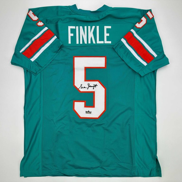 Facsimile Autographed Sean Young Ray Finkle Ace Ventura Jersey Men's XL