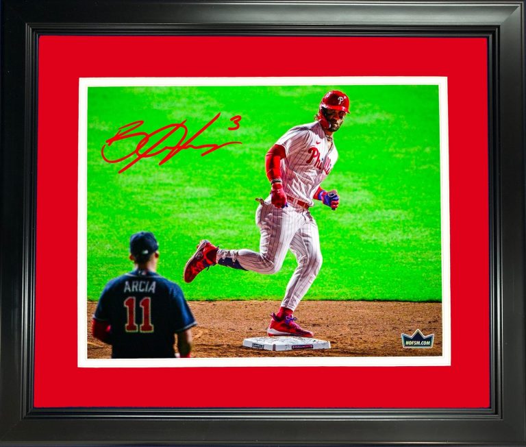 Framed Bryce Harper Arcia 