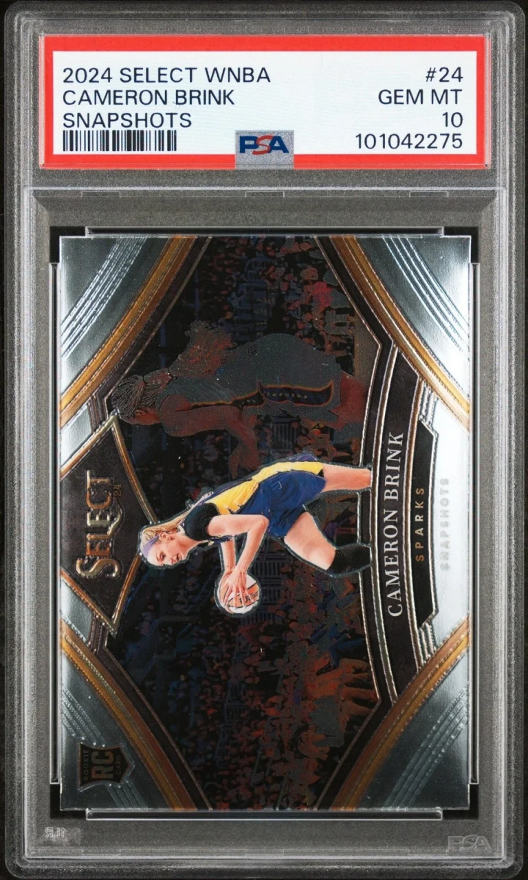 Graded 2024 Panini Select Cameron Brink #24 Snapshots RC Card PSA 10