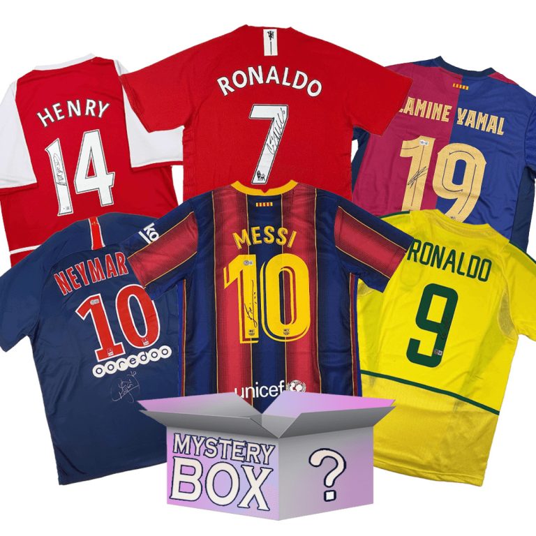 Legends Autographed/Signed Jersey Mystery Box with PSA JSA or Beckett COA