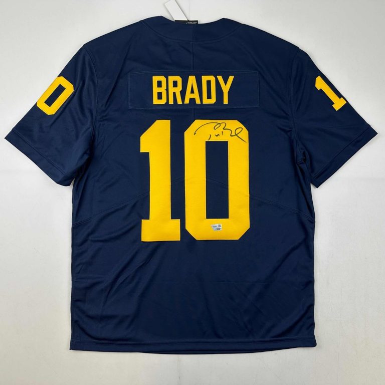 Signed Tom Brady Michigan Wolverines Limited Jersey Fanatics COA