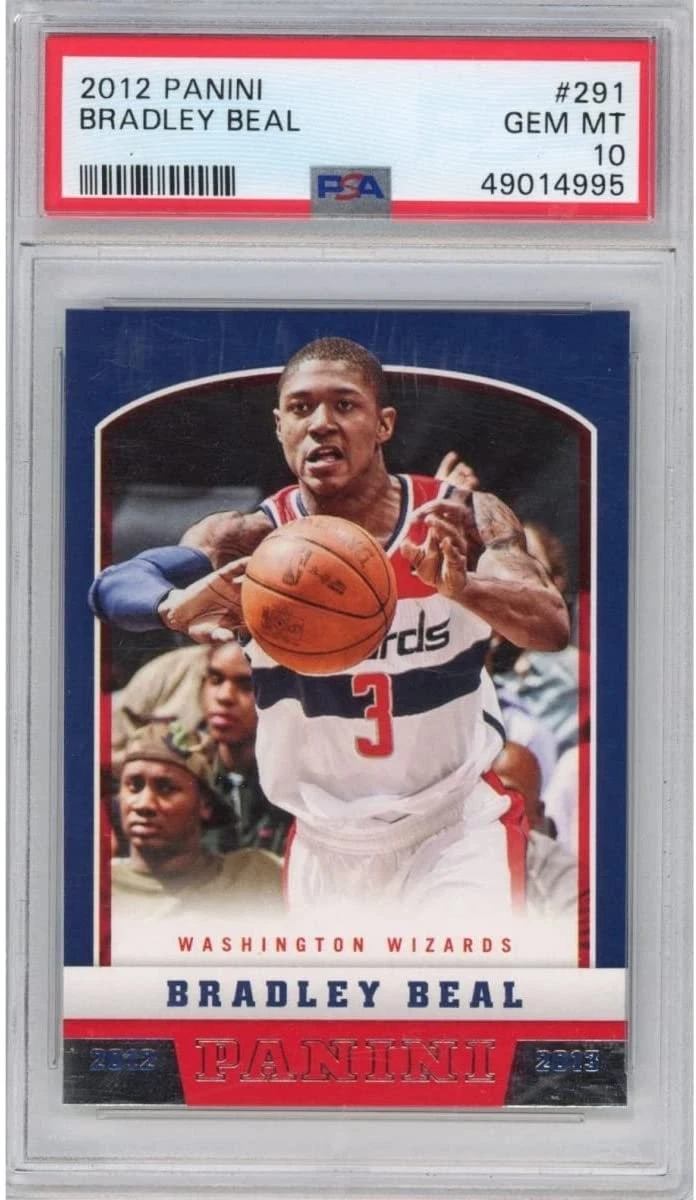 Graded 2012-13 Panini BRADLEY BEAL #291 Rookie RC Card PSA 10 Mint