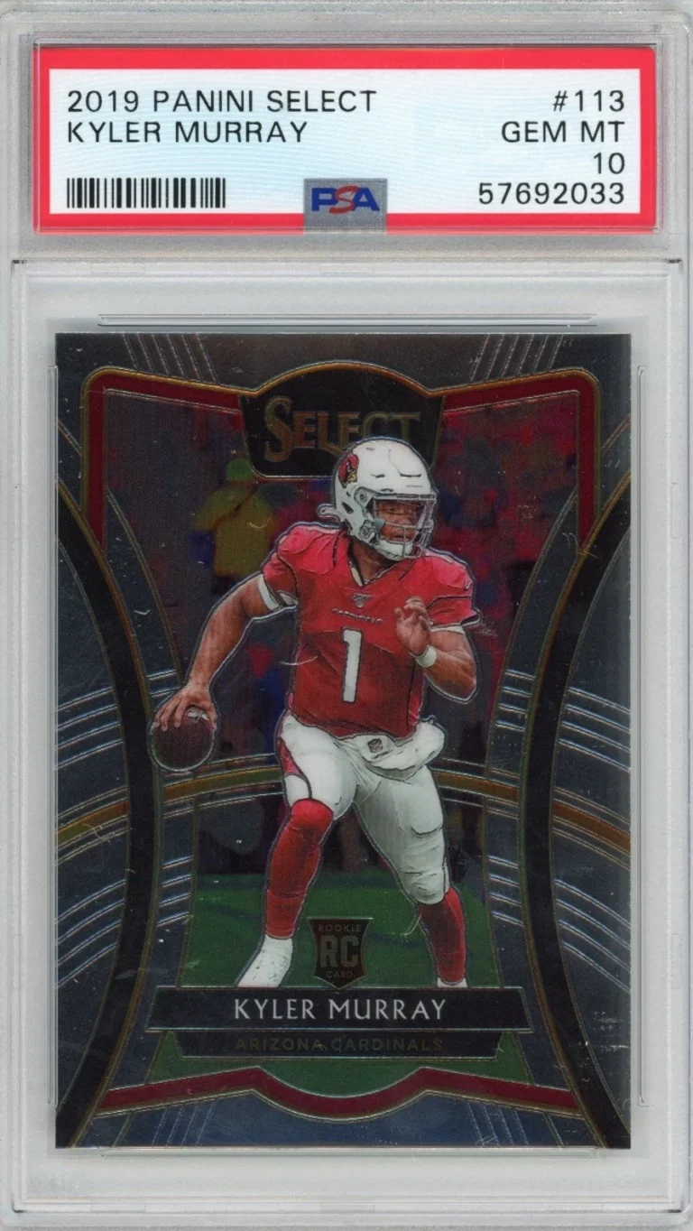 Graded 2019 Panini Select Kyler Murray #113 Rookie RC Card PSA 10 Mint