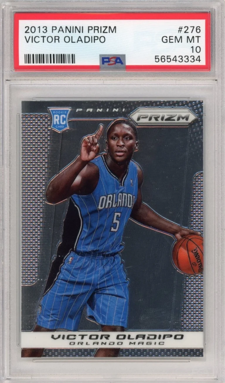 Graded 2013-14 Panini Prizm Victor Oladipo #276 Rookie RC Card PSA 10