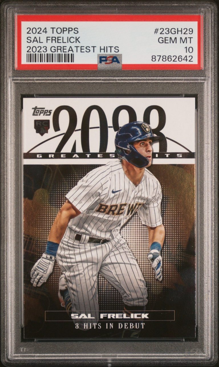 Graded 2024 Topps Sal Frelick #23GH29 Greatest Hits Rookie Card PSA 10