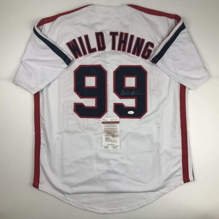 Signed Charlie Sheen Wild Thing Ricky Vaughn Major League Movie Base