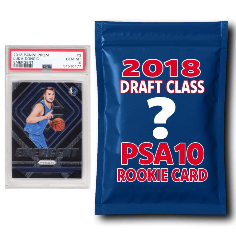 PSA 10 2018 NBA Draft Class Rookie Graded Basketball Card Mystery Box