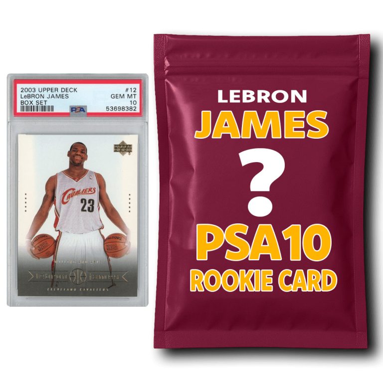 PSA 10 Rookie Graded Basketball Card Mystery Box - LeBron James