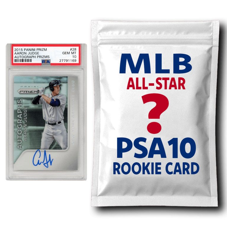 PSA 10 MLB All-Star Rookie Graded Baseball Card Mystery Box