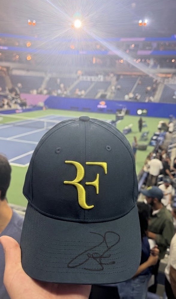 Roger Federer Signed 2026 US OPEN Limited Edition Hat UNIQLO HALL OF FAME ITHF